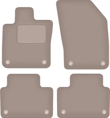 Produktbild von Beige Veloursmatten für: Volvo S60 III Limousine (2019-)