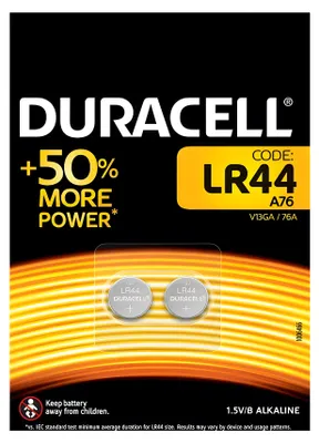Obrázek produktu pro Duracell Electronics LR44 - Batterie 2 x LR44