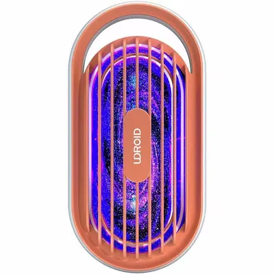 Imagen del producto de Repelente de mosquitos eficaz: La nueva lámpara eléctrica para mosquitos, color naranja