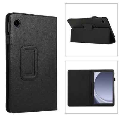 Image de Étui en simili cuir pour Samsung Galaxy Tab A9, noir