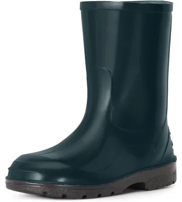 Produktbild von Ladeheid Kinder Mädchen Jungen Gummistiefel Regenstiefel LA-939 (Dunkelgrün, 25 EU)