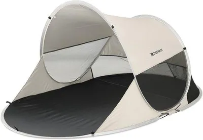 Produktbild von DERYAN Luxe Pop-up Strandzelt – Large – UV-Schutz 50+ – Sand