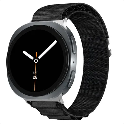 Image de imoshion Bracelet alpin en nylon pour la Samsung Galaxy Watch 8 (40/44mm) / Classic (46mm) - Noir