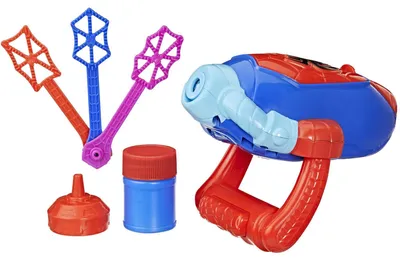 Produktbild von Marvel Water-Webs Bubble Slinger, Seifenblasenmaschine, 3 Jahr(e), Batterien erforderlich