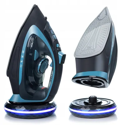 Produktbild von Kabelloses Dampfbügeleisen von First Austria, 2400 W, 2-in-1-Keramiksohle