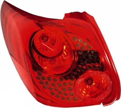 Produktbild von Rückleuchte links 12 V W5W Glühlampen-Technologie HELLA für u.a. PEUGEOT 207