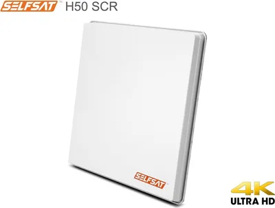 Produktbild von Selfsat H50SCR Unicable Antenne incl. 2 Legacy Ausgängen 6 Teilnehmer