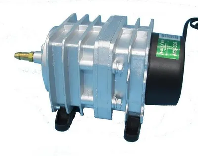 Image de Pompe à air ACO-328 60W 82L / min Pompe à air électromagnétique à oxygène pour systèmes hydroponiques d'aquarium