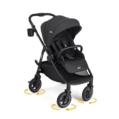 Produktbild von Joie Versadrift Buggy Sportwagen Kinderwagen 360 Grad Räder Raven S2318AARVN000