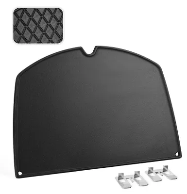 Image de Plaque de cuisson en fonte nodulaire, compatible avec les barbecues à gaz