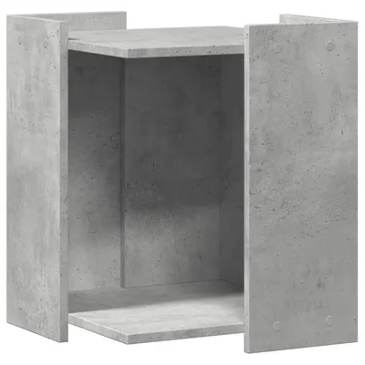 Zdjęcie produktu dla vidaXL Kuweta betonowa szara 42x42x51 cm materiał drewnopochodny