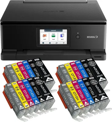 Obrázek produktu pro Multifunkční tiskárna – Inkoustová tiskárna 3 v 1 – Kopírka – Scanner – Bezdrátové připojení – Automatický oboustranný tisk