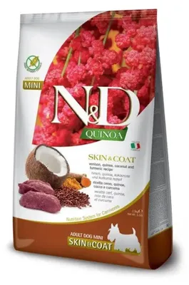 Produktbild von Farmina Pet Food N&D Quinoa, Adult, Klein (5-10 kg), Wildfleisch, 2,5 kg