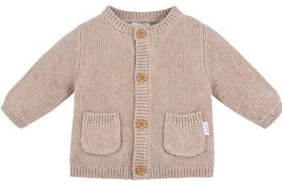 Produktbild von BONDI Baby Jungen Trachten Strickjacke 93985 | Cappuccino Größe: 86