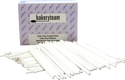 Produktbild von Papierstiele für Cake Pops oder Lutscher 15cm / 400 Stück