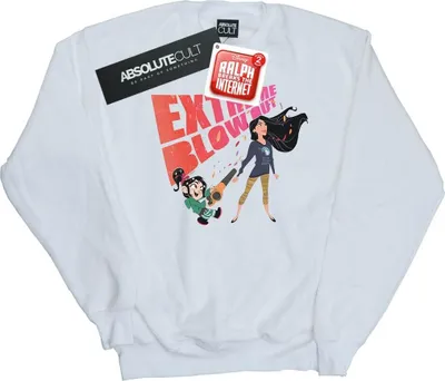 Produktbild von Disney - "Wreck It Ralph" Sweatshirt für Damen BI43169 (S) (Weiß)