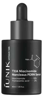 Obrázok produktu pre iUNIK - TXA Niacinamide Narcissus PDRN Serum, 40 ml - rozjasňujúce sérum s niacínamidom, kyselinou tranexámovou a PDRN