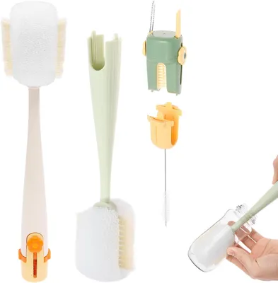 Produktbild von Reinigungsbürstenset 2-teilig, 5-in-1, für Küche