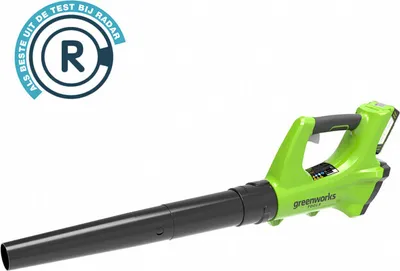 Produktbild von Greenworks G24ABK2 Accu-Laubbläser 24 V - mit Akku und Ladegerät