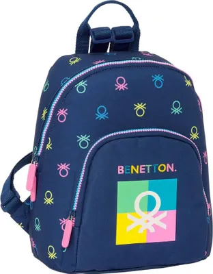 Produktbild von Safta Mini Benetton Rucksack Blau Blau One Size