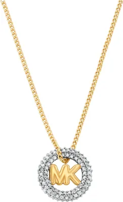 Produktbild von Michael Kors MKJ8546931 Damen Armband Messing Gold weiß 45 cm