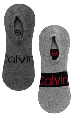 Produktbild von Calvin Klein - Socken für Herren (2er-Pack) NA694 (43 EU - 47 EU) (Dunkelgrau/Grau)