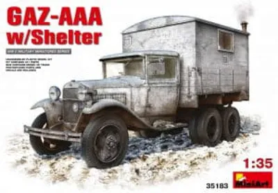 Immagine prodotto di MiniArt GAZ-AAA con riparo  1:35 35183