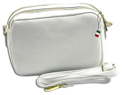 Produktbild von Tasche weiß Florence Leder OTF809W