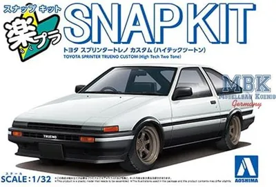Produktbild von AOSHIMA AO06911 Toyota Sprinter Trueno Custom Wheel