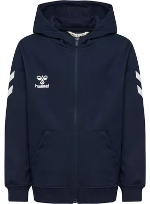 Zdjęcie produktu dla Hummel Go 2.0 Chevron Junior Full Zip Sweatshirt 152 cm chłopcy, dziewczęta 152 cm