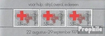 Produktbild von Briefmarken Niederlande 1978 Mi Block18 (kompl.Ausg.) postfrisch Rotes Kreuz