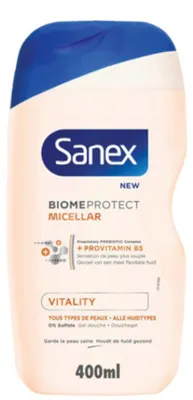 Obrázek produktu pro Sanex Sprchový gel – 400 ml – biomeprotect micellar vitality