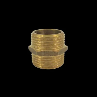 Produktbild von AquaCraft Messing Doppelnippel 1001000093 3/4", AG x AG
