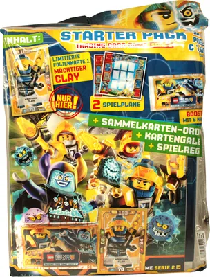 Image de LEGO Nexo Knights 2 - Cartes à collectionner - 1 Starter - Deutsch