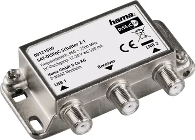 Produktbild von HAMA SAT-DiSEqC-Schalter 2-1 (00121600)
