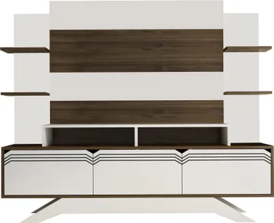Produktbild von Skye Decor, Delpi, TV-Schränke, Nussbaum, 180 x 148,6 x 29,5 cm