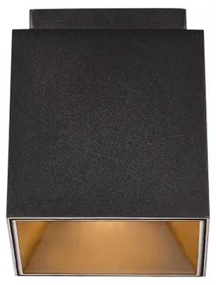 Image de NORDLUX Plafonnier Ethan LED, Variante : 105 x 105 x 112 mm, 10 W, noir