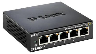 Immagine prodotto di Switch       D-Link DGS-105                      5*GE retail