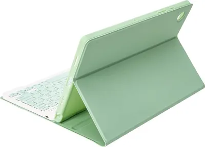 Obrázek produktu pro Přenosné, odnímatelné pouzdro na tablet se slotem pro stylus s BT klávesnicí, kompatibilní s tabletem Samsung Tab S6 Lite 2022/P613/P619 Green