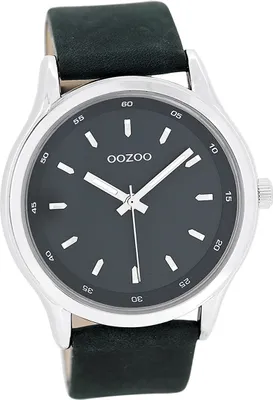 Produktbild von Oozoo Damen Armbanduhr dunkelblau Analog Timepieces Lederarmband D2UOC7438A