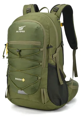 Wanderrucksack 35L, Trekkingrucksack leicht, mit Hüftgurt