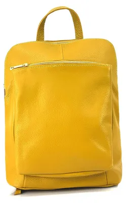 Produktbild von Cityrucksack gelb Florence Rucksack Leder D2OTF610Y