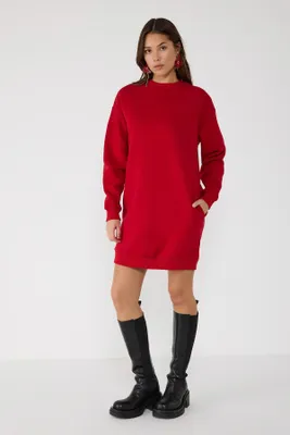 Produktbild von Sweatshirtkleid, Red, M