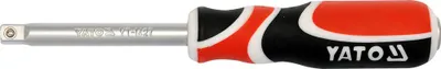 Zdjęcie produktu dla Yato YT-1427, Stal chromowo-wanadowa (Cr-V), 25,4 / 4 mm (1 / 4"), 1 szt., 150 mm, 102 g