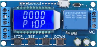 Image de Cycle Trigger Delay Timer Switch Circuit Electronic Relay Module Delayed Power Off XY LJ02