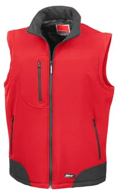 Immagine prodotto di Result - Gilet da uomo FK2525 (S) (rosso/nero)