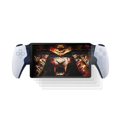 Produktbild von 4x Hydrogel-Glass für Sony Playstation Portal 3D KLAR Panzerfolie Schutzglas Displayschutz Schutzfolie Selbstheilend Screen-Protector