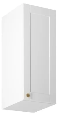 Image de Meuble haut de cuisine LUMEA - largeur 30 cm, blanc
