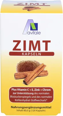 Immagine prodotto di Avitale cannella capsule 500 mg + vitamina C + E, 120 capsule