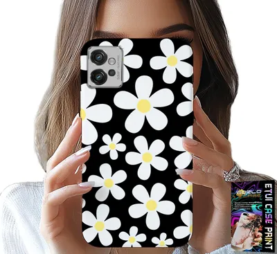 Zdjęcie produktu dla Etui Do Motorola G32 - Stokrotka, Stokrotki, Kwiatki, Plecki